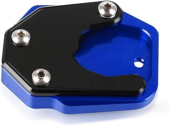 Motorcycle Side Stand pad for CB 650 R CB650R 2019 2020 2021 2022 2023 2024 CB 650R Kickstand Support Pad Support Shell Foot Side Stand Pad Plate(Blue3)