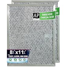 LL62F EMW3011863 Kitchen Range Hood vent Grease Mesh Charcoal Carbon Filter Compatible with LL6200 MM 6500 320VP K0793000 K0793-000 830731 GC-7504 8.5 x 11.25 x .375