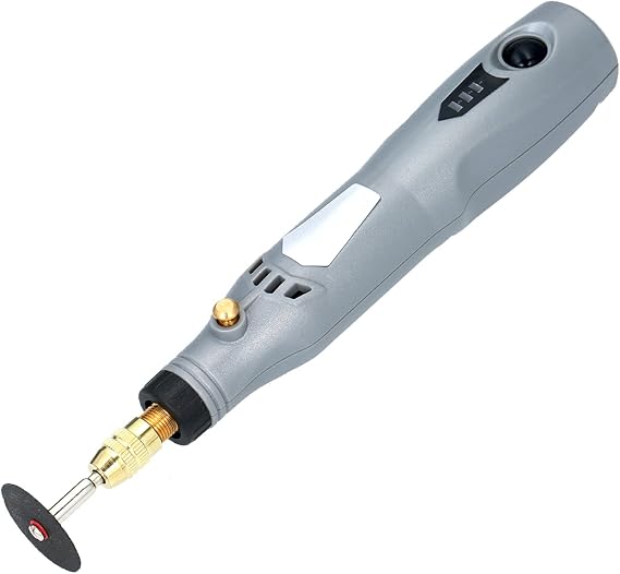 Multifunctional Mini Handheld Electric Grinder Set 6000-15000rpm Power Rotary Tool Kit Reable 3 in 1 Polisher Driller Grinder Pen Machine Kit with Micro USB Charging Cable 21Pcs Accessories for