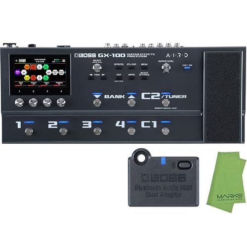 BOSS BOSS - Guitar Effects Processor GX-100  Bluetooth Adapter BT-DUAL  Cross Set