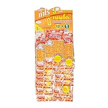 [BENTO] Squid Seafood Snack Namprik Thai Chili Sauce Original 5g (12+1pack)