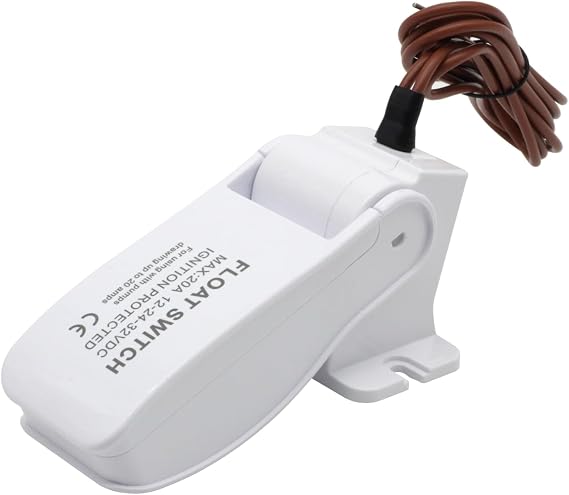 Automatic Marine Bilge Pump Float Switch, DC 12V/24V/32V
