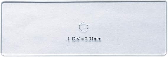 0.01mm Stage Micrometer Microscope Camera Calibration Slide
