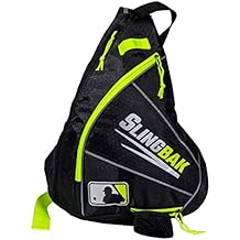 Franklin Sports MLB Slingbak Compact Baseball Bag Youth and T-Ball Equipment Carry Bag
