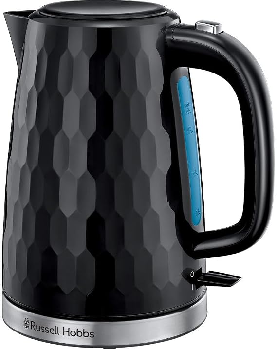 Russell Hobbs Honeycomb Black Kettle bouilloire 1.7 L 2400 W black