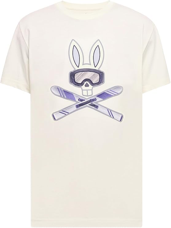 Psycho Bunny Indigo Bunny Graphic Tee