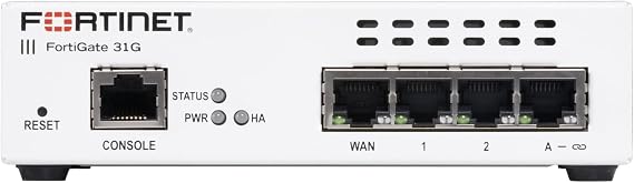 Fortinet FortiGate 31G Next-Generation Firewall and 5 Year Enterprise Protection License Plus FortiCare Premium | Compact Security Appliance for Branch Network Protection (FG-31G-BDL-809-60)