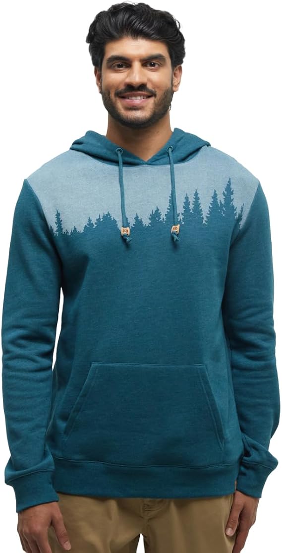 tentree Men's Juniper Graphic Hoodie Organic Cotton, Soft & Insulating, Medium Stretch for Flexibility, Regular Fit