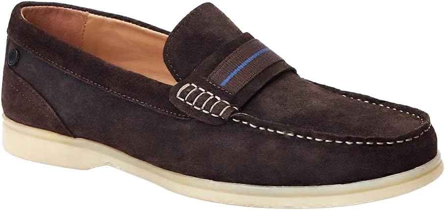 Drum Suede Loafers Brown