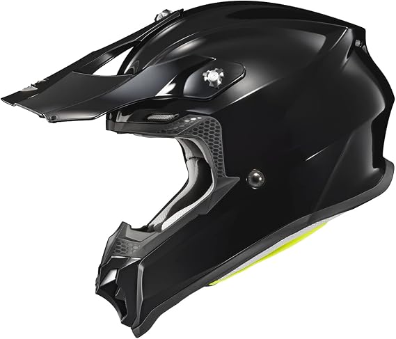 ScorpionEXO VX-16 Dual Off-Road Dirt MX ATV Motocross Racing Adult Full Race Helmet with Visor Dot Approved Black - SM