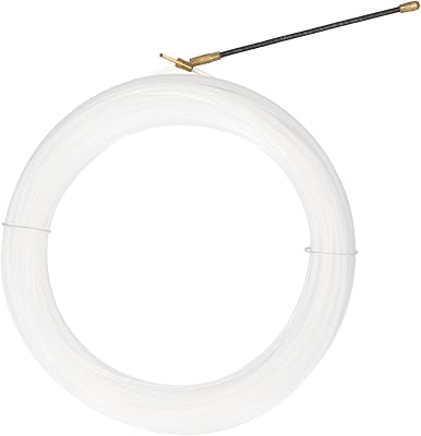 15m Fish Tape Wire Puller Cable Pulling Tool Through Wall ABS Plastic Wire Threader Electrical Wires Running Puller for Drywall Ceiling Conduit 30m
