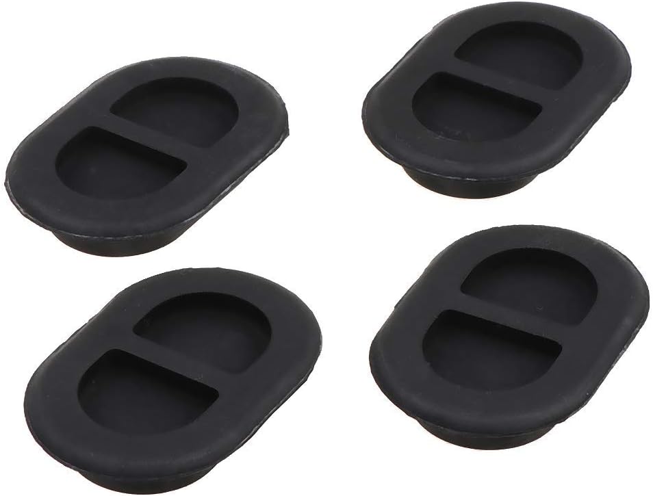 Upper Bound Rubber Body Floor Pan Drain Plugs for Jeep Wrangler TJ 2012 to 2017 (4 pieces)