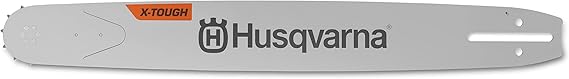 Husqvarna X-Tough 20 Inch Chainsaw Bar, 3/8" pitch, .058" gauge and 72 drive links