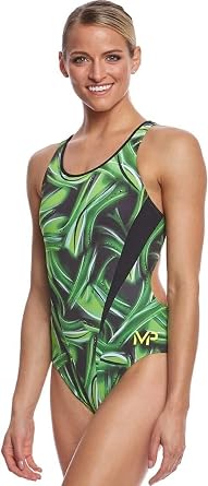 Aqua Sphere MP Team Diablo Print Comp Back Female Green