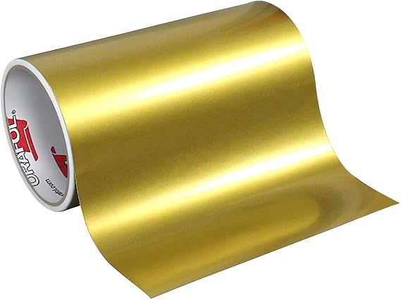 Oracal 651 Glossy Permanent Vinyl 12 Inch x 6 Feet - Metallic Gold