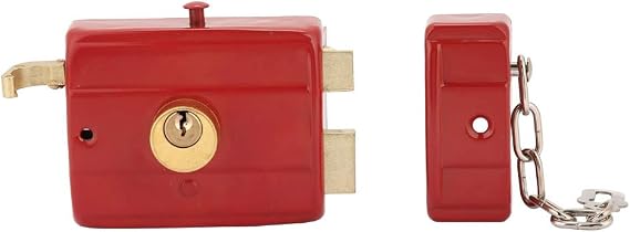 Lock Door Hardware Deadbolt Cerrojo para Puerta Metalica Night Puertas De Hierro Llavines Exteriores Sets Industrial Double Cylinder He