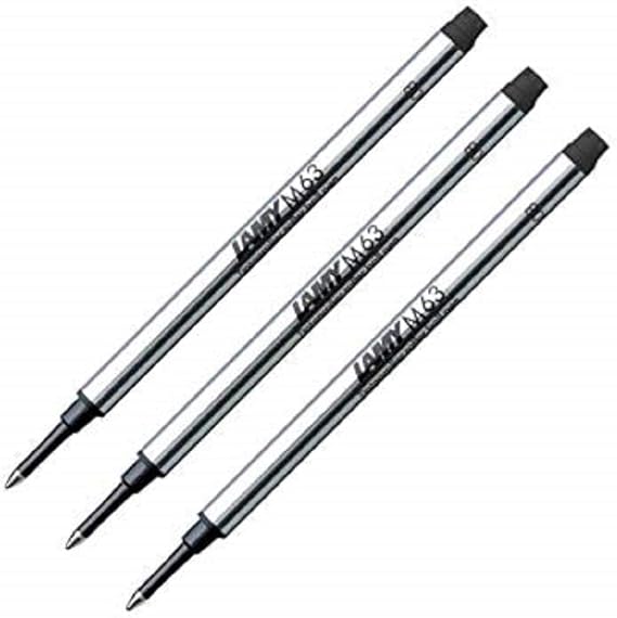 Lamy M63 Rollerball Refill BLACK x 3 (DB18559)