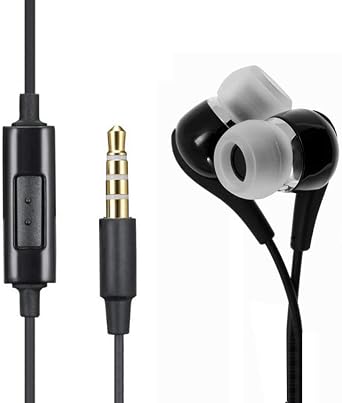 Headphones Wired Earphones Handsfree Mic 3.5mm Headset Earbuds Earpieces Microphone K6A Compatible with Samsung Galaxy A70 A6 A50 A20 A10e - Sonim XP3 - Wiko Ride - Xiaomi Mi 9T