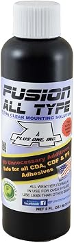 Fusion All Type Ultra Clear Mounting Solution- Sample Bottle 3 oz.