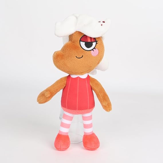 Collectable Dandy's World Plush Dolls, 10" Adorable Sunflower Plush Pillow Soft Stuffed Horror Game Home Bedroom Decors Birthday Valentines Halloween for Fans and Kids (Gingerbread man)