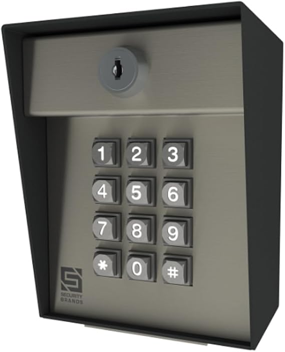 Digital Keypad AAS 26-500 Advantage DKE Post Mount 500 Code Capacity