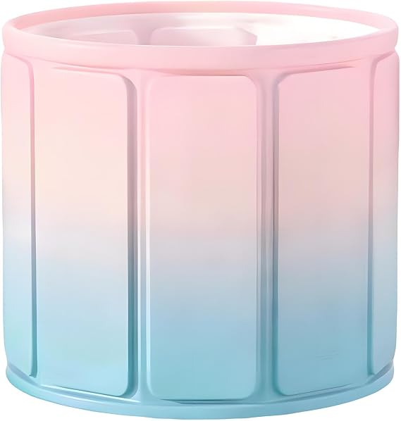 Simcat Portable Bathtub Foldable Collapsible Tub Travel Bath Tub | Foldable Design, Portable, Suitable For Shower Soaking, Hot Spa, Ice Bath, Misty Pink Color