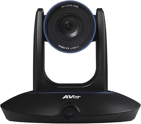 AVer TR530 PTZ Camera - 30x Optical Zoom Auto Tracking Camera - Pan/Tilt/Zoom Full HD 1080p with 120 Degree Field of View