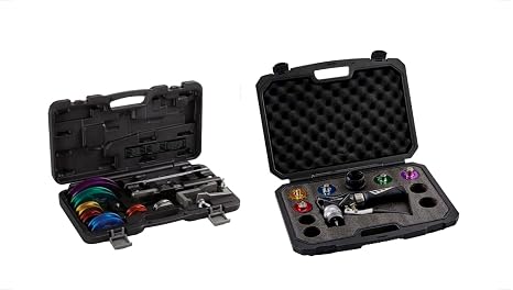 CPS Products HVAC Hand Tools and Equipments Kit, Blackmax Premium Ratcheting Tube Bender with Reverse Bend and Premium Hydraulic Multi-Head Tube Expander Kit with Color Coded Heads