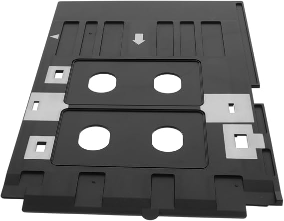PVC Card Printer Tray Reusable Holder for Id Cards Professional PVC Material Easy Installation Compatible Printers