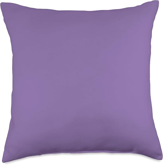 Purple Throw Pillow, 18x18, Multicolor