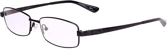 Agstum Pure Titanium Full Rim Glasses Frame Optical Eyeglasses Clear lens 54mm