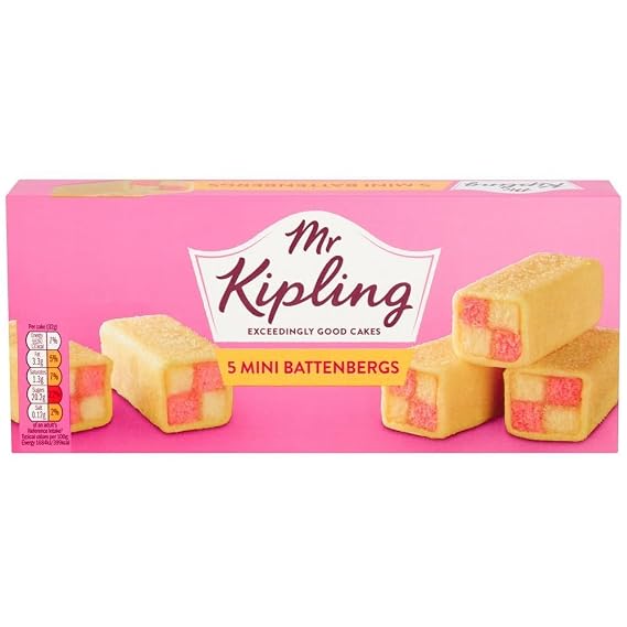 Mr Kipling Mini Battenberg Cakes 150g