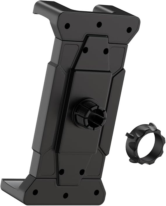Urmust Tablet Holder Clamp Mount Replacement, 4.7-15.6" | iPad Clamp with 17mm Ball Joint Socket, for Tablet/iPad/Switch/iPhone