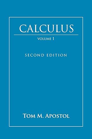 Calculus, Volume 1