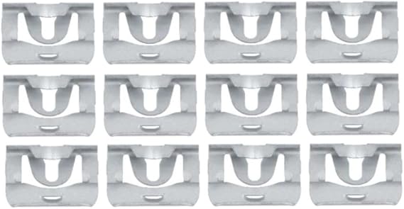 Windshield Molding Clip Set for Chevy for Camaro 1970-1981, for Pontiac for Firebird 1970-1981 Trans and Assembly Front Metal BCM-76M