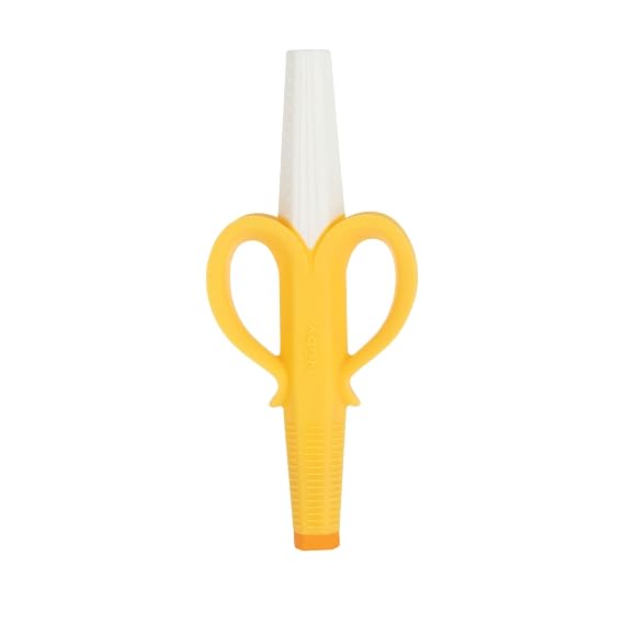 Nuby Silicone Banana Hollow Teether Tube