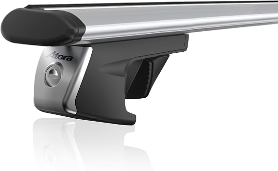 Atera 048222 Car roof rack Signo RTD - Aero profile silver - for cars with overhead roof rails - steel 122 cm