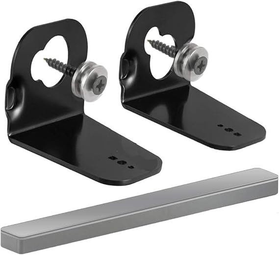 Soundbar Wall Mount Bracket for Samsung HW-M360 HW-K550 HW-M550 HW-K650 HW-K430 HW-K335 HW-K651 HW-K450 Sound bar Speaker with Screws