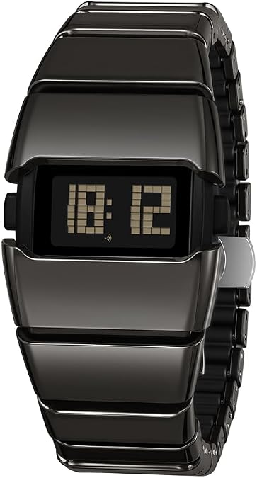 Fashion Men's LED Electronic Watch Plastic Material Creative Design Unique Watch Man Casual Sports Waterproof Watch