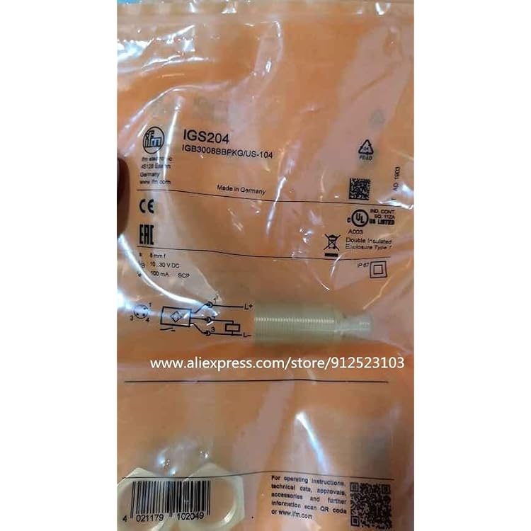 IGS204 IGS203 IGS202 IGS205 IGS212 IGS213 IGS200 Inductive Sensor IFM - Color: IGS204