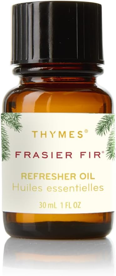 Thymes Frasier Fir Fragrant Refresher Oil - Aromatherapy Oil - Long Lasting Scent (1 fl oz)