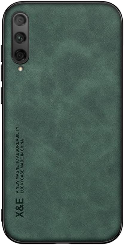 Kepuch Silklike Case for Huawei Y9S/Honor 9X Pro - Cover Bumper Built-in Metal Plate for Huawei Y9S/Honor 9X Pro - Green