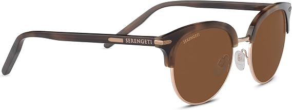 Serengetti Lela Polarized Butterfly Sunglasses, Multi, One Size