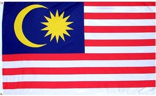 3x5 Foot Polyester Malaysia Flag