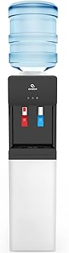 Avalon A2TLWATERCOOLER Top Loading Water Cooler Dispenser - Hot & Cold Water, Child Safety Lock, Innovative Ultra Slim Design, Holds 3 or 5 Gallon Bottles - UL/Energy Star Approved