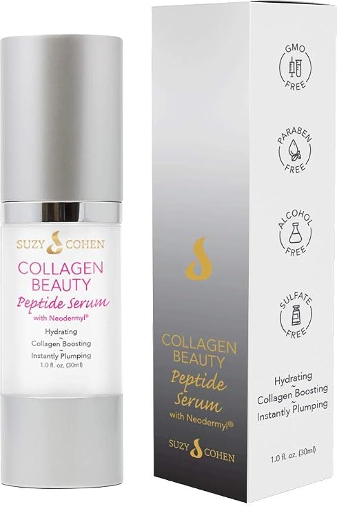 Collagen Beauty Serum: Peptide Serum For Plump Firm Skin With Elasticity
