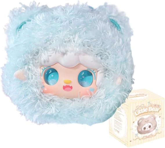 Aven Rabbit Yooki Little Bear Series Blind Box Action Figures Mystery Box Christmas Birthday Gift Cute Random Toys Collectible Toy for Desktop Ornaments, 1PC