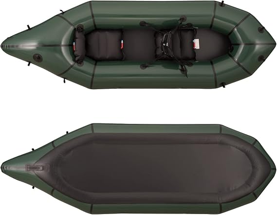 Tandem Model Adventure X2 MRS AdventureX2 Compact Folding 2 Seater Packraft Inflatable Boat