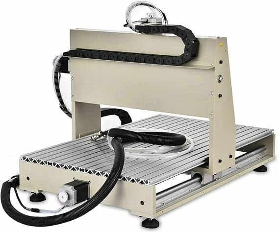 Futchoy 1500W 3 Axis CNC Router 6040 Engraving and Drilling Machine - 3D Cutting Machine for Industrial, Technical Research, Teaching, Student Projects and Hobby Purposes