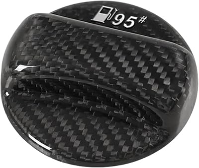 Real Carbon Fiber Gas Fuel Tank Cover Oil Filler Dustproof Cap Compatible For Toyota GR GAZOO RACING Prado Yaris Hilux Corolla Prius Avensi95 1PC
